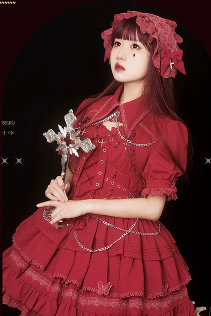 コントラクトクロスJSKゴシックエレガントロリータドレス