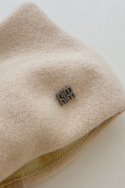 Designer Woolen Cat Ears Beret