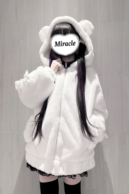 べアイヤーレースアップファーコート