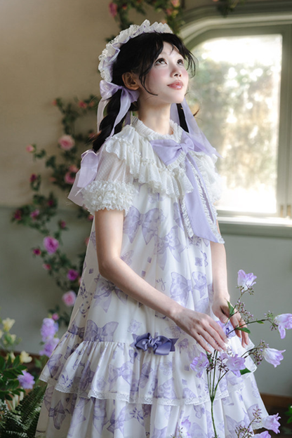 Eternal Garden Lolita Dress + Shirt + Cardigan