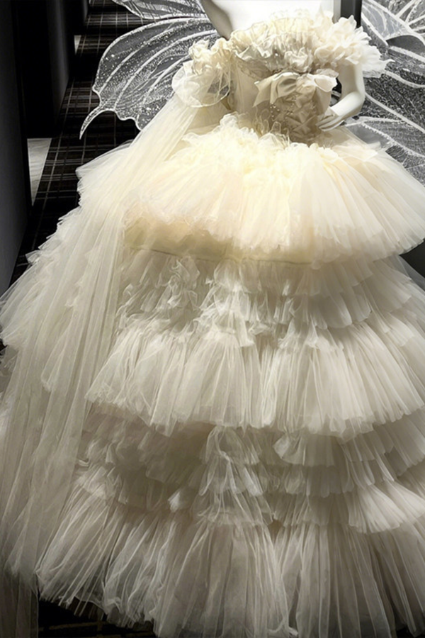 [Pre-order Deadline: March 31] Eternal Ruffled Skirt + Tail + Veil + Shawl + Sleeves