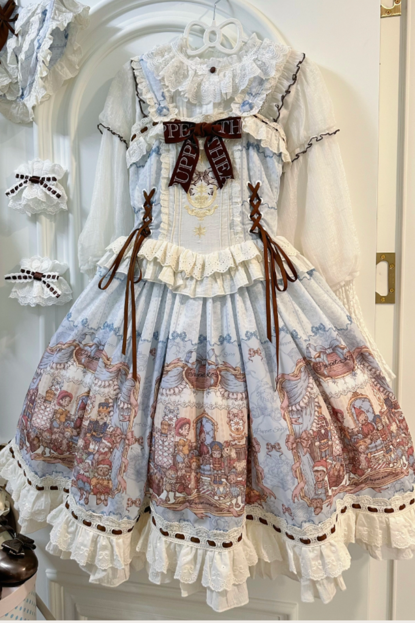 レトロアンティークロリータジャンパースカート