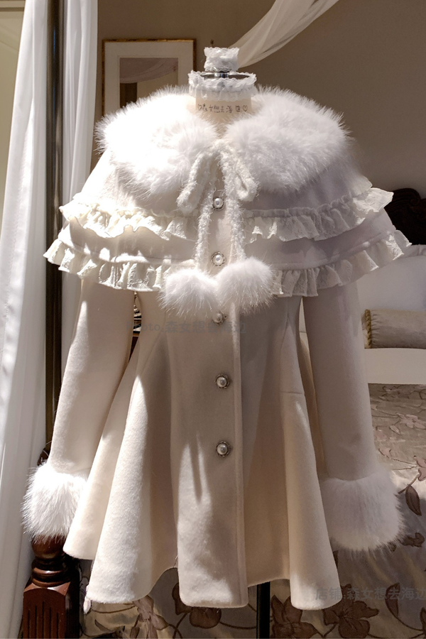 Fur Flair Pure White Coat