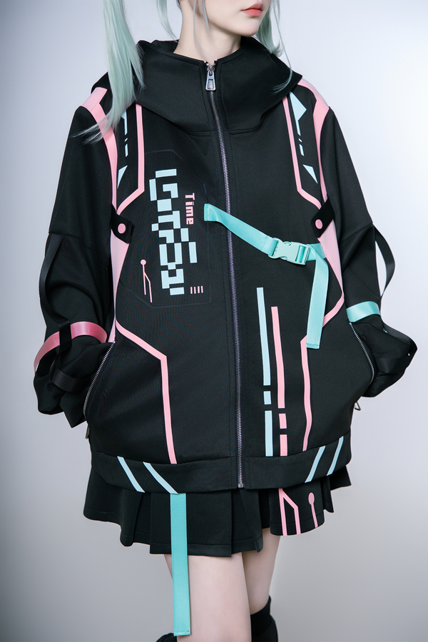 オーバーロードアニメガールジャケット+スカート＋レッグカバー