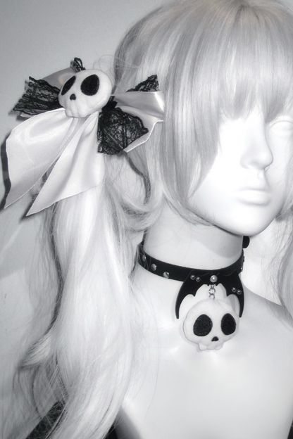 サブカルスカルプラッシュレースヘアピン