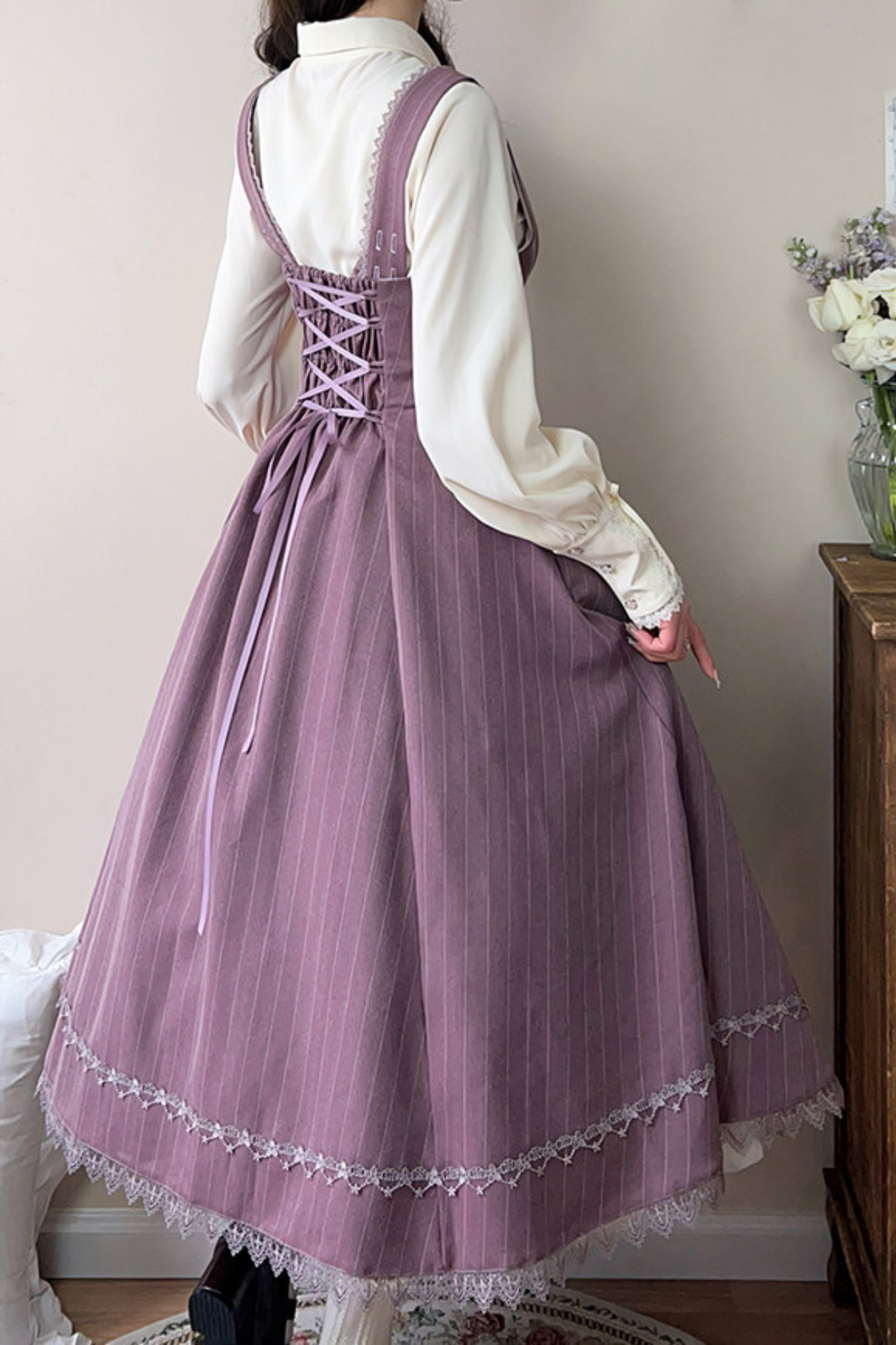 Retro Elegant Lolita Jumperskirt
