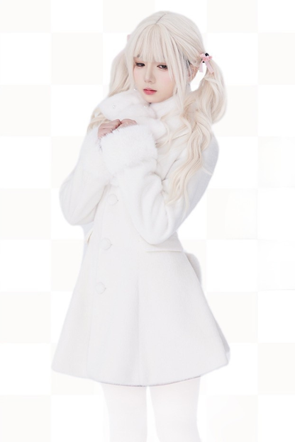 イミテーションフォックスファーコート