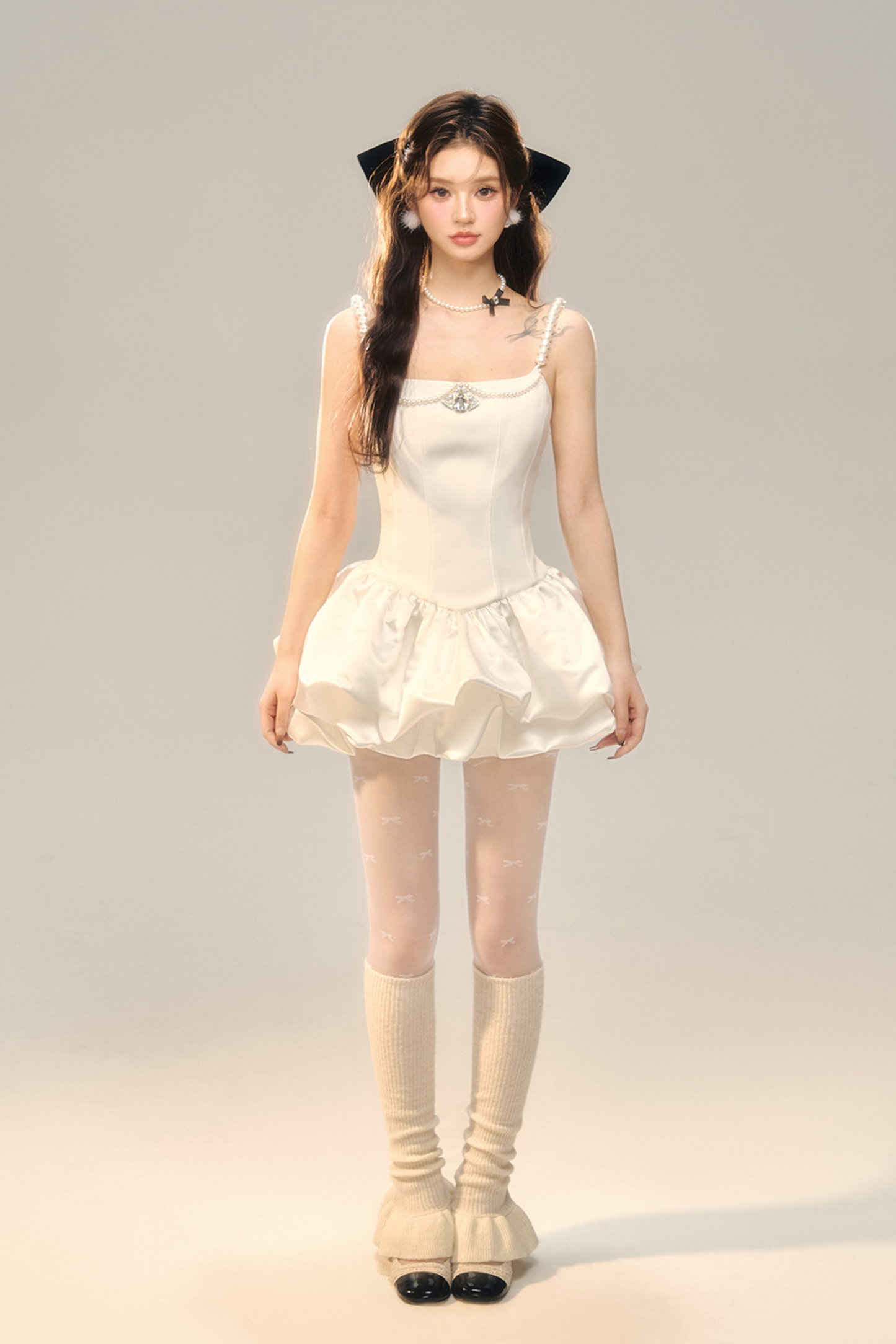 Waltz Balloon Camisole Dress