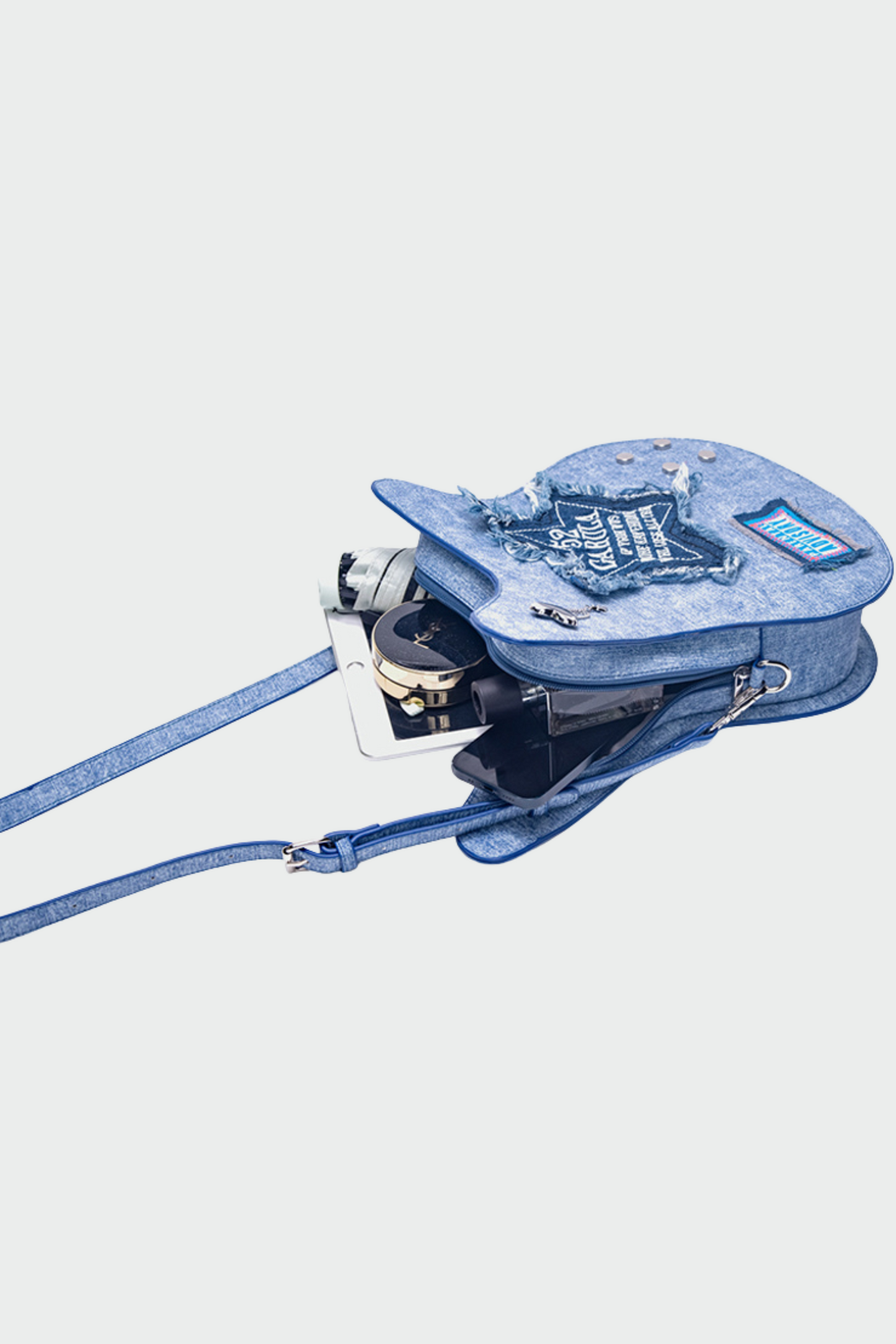 デニムギターカジュアルクリエイティブバッグ