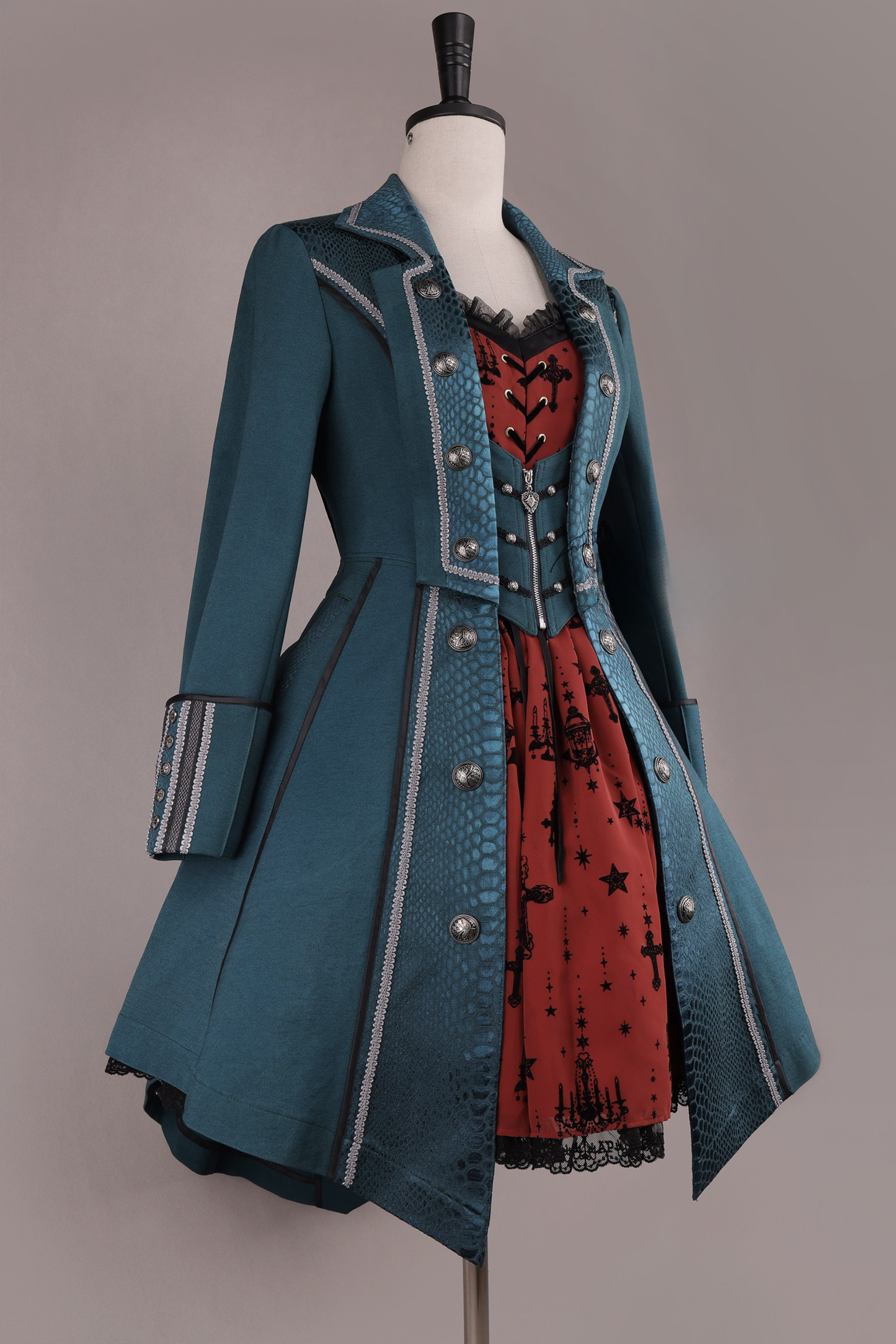 Prince Wing Trench Coat