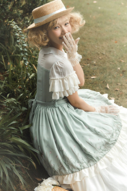 Retro Girly Elegance Dress