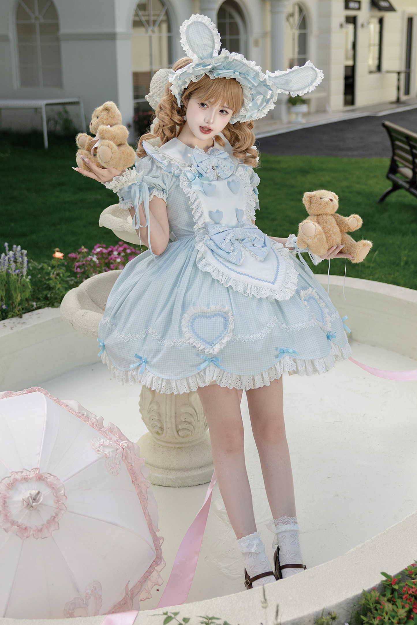 キュートシュガーメイドロリータドレス