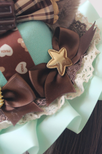 ベアイヤロリーターハット