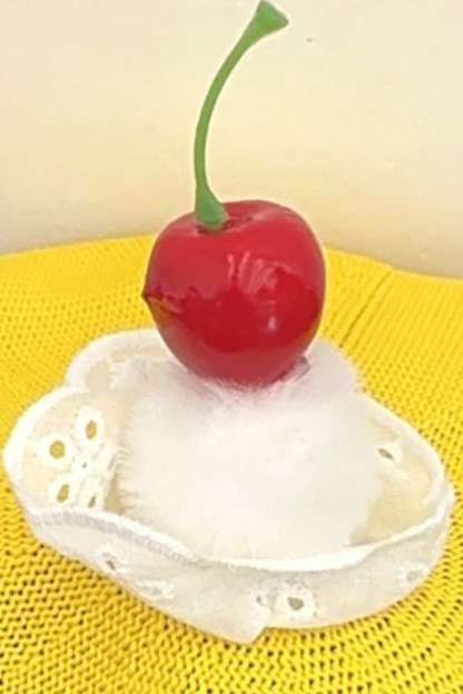 チェリーベレー帽