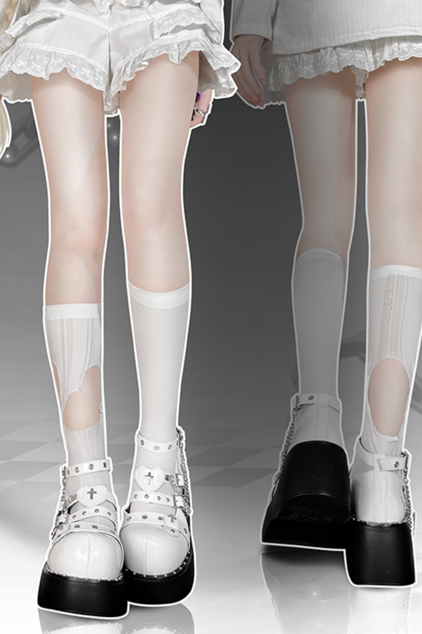 パンクスタイルクールY2Kシューズ