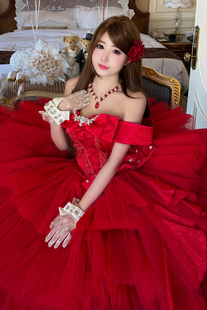 [3월 31일 예약마감] 엘레강스 퍼피 이터널 롱 스커트 + 리본 테일