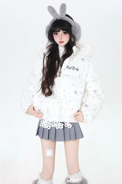 Star Design Down Jacket