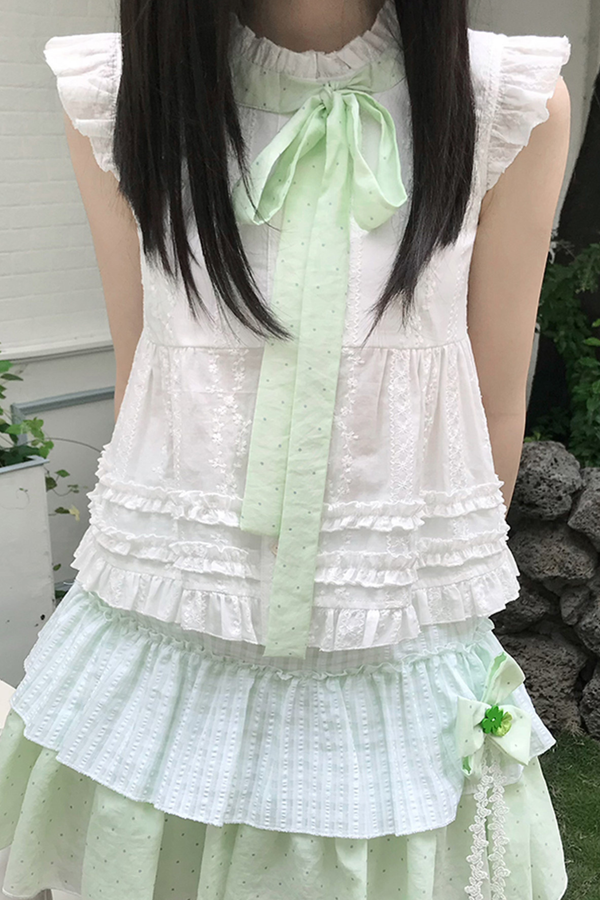 フォーリーフクローバートップス+スカート