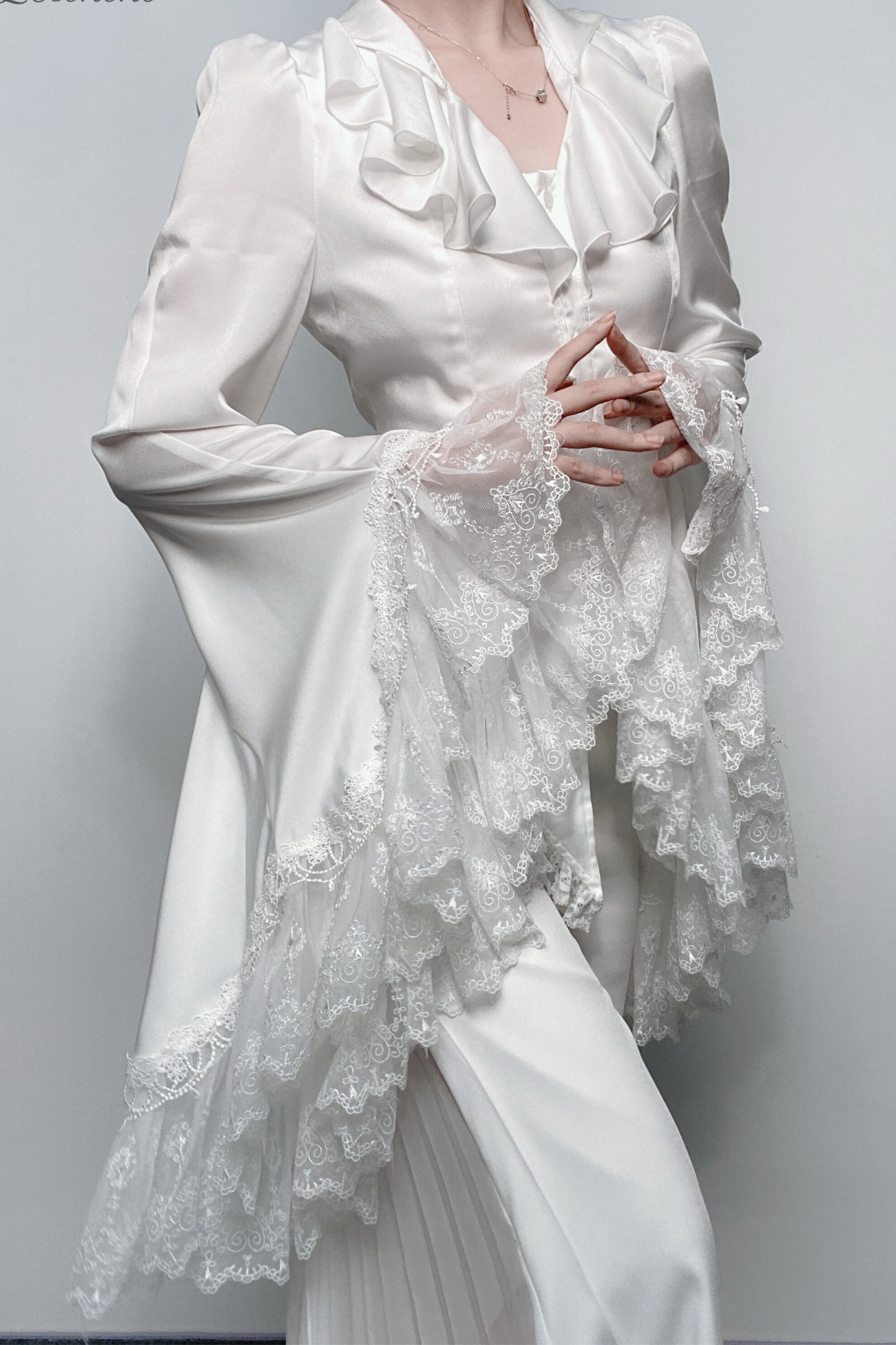 Butterfly Shadow Gothic Prince Outfit Top