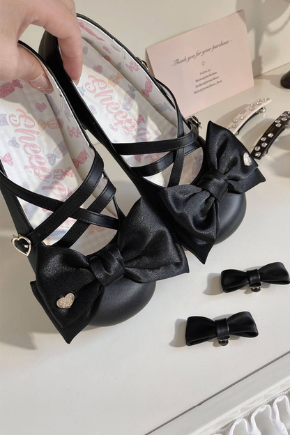 Satin Candy Lolita Shoes