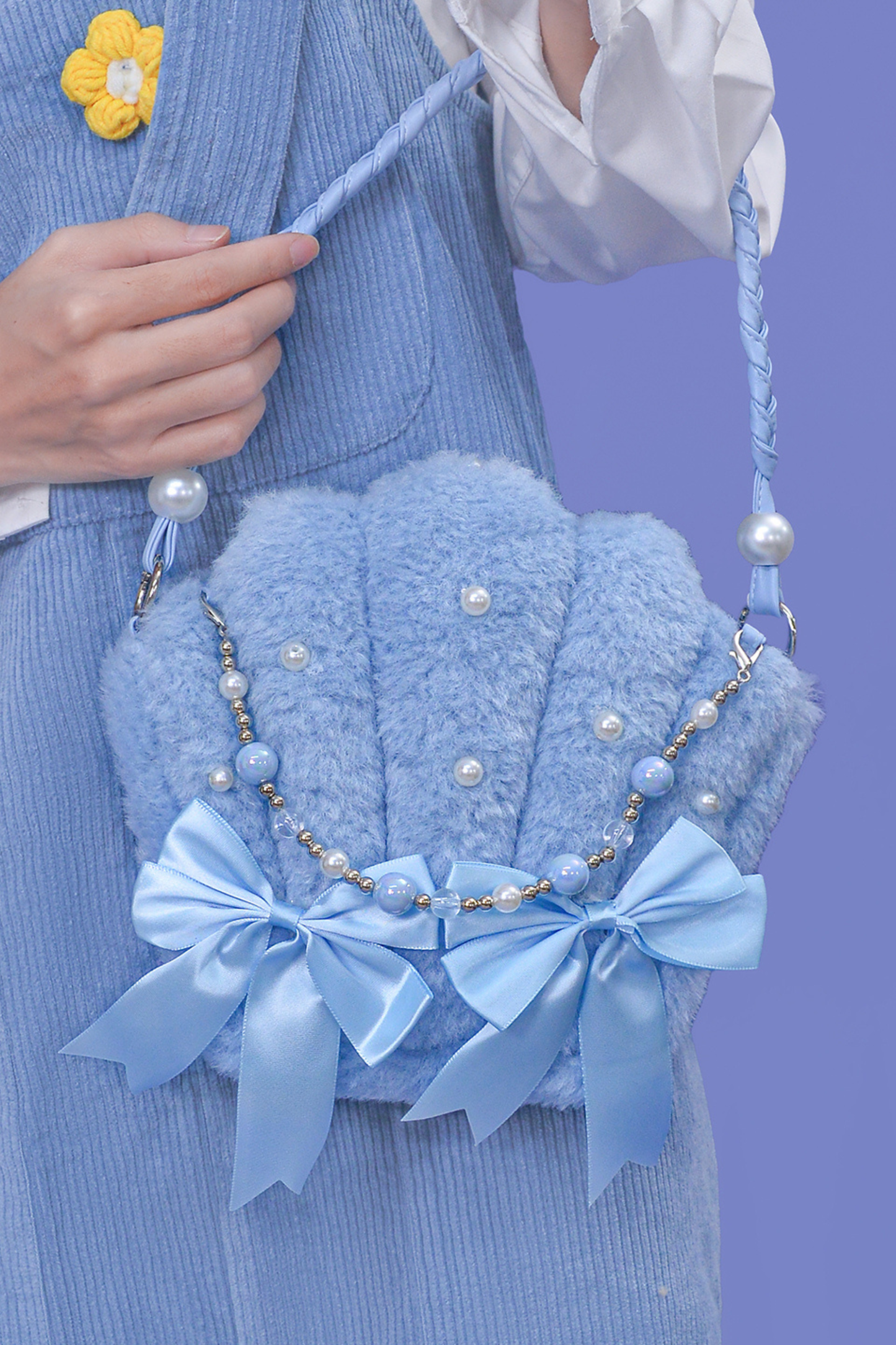 シェルリボンバッグ