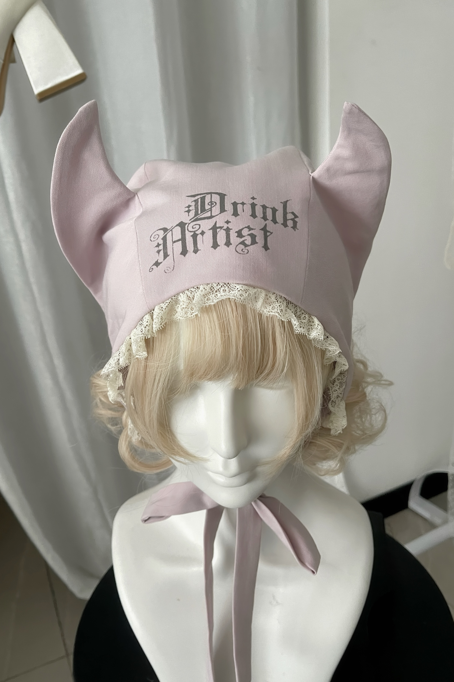 Gothic Devil Cat Ear Hat