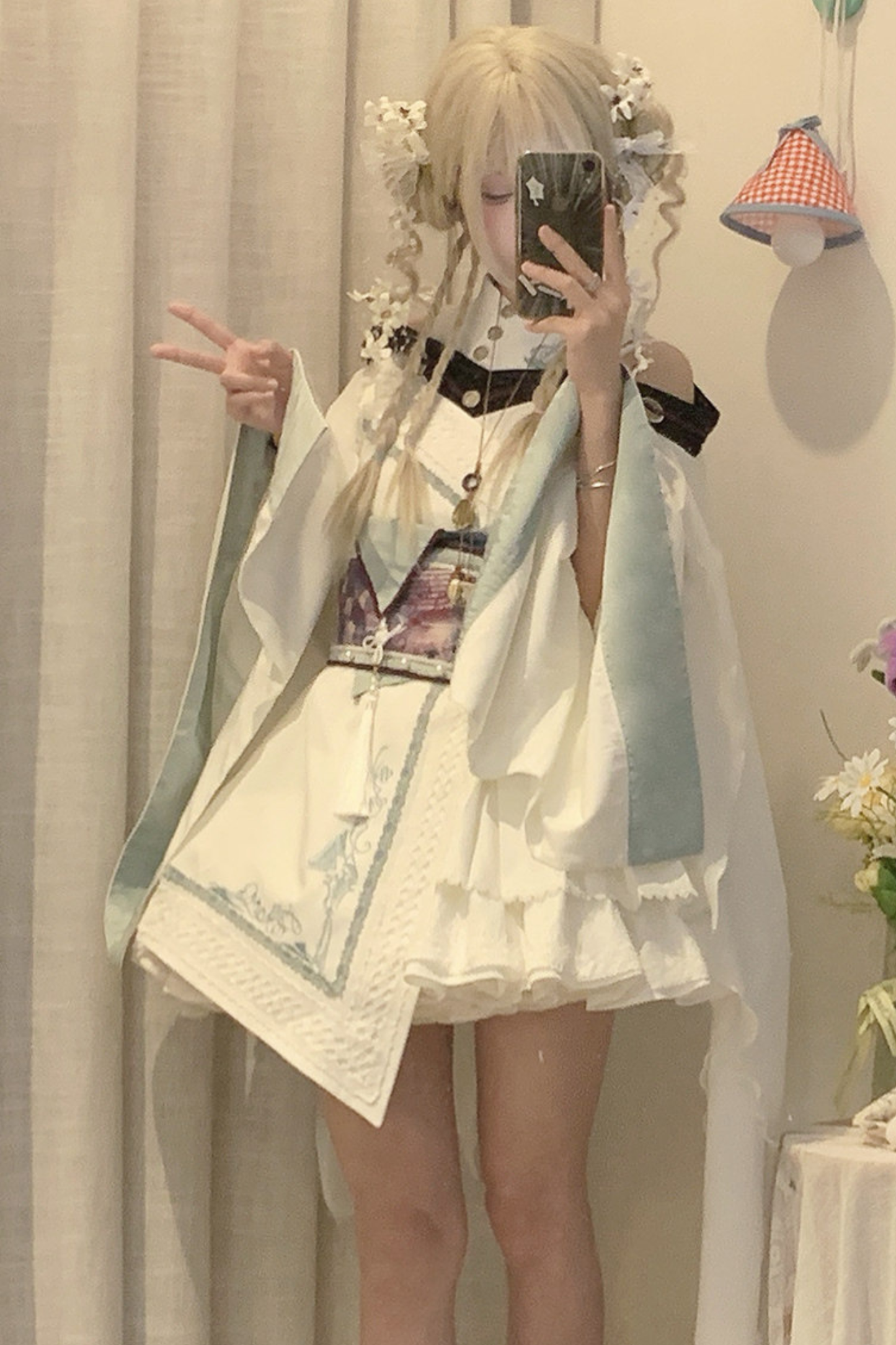 Dragon's Breath Lolita Dress + Corset + Fake Collar