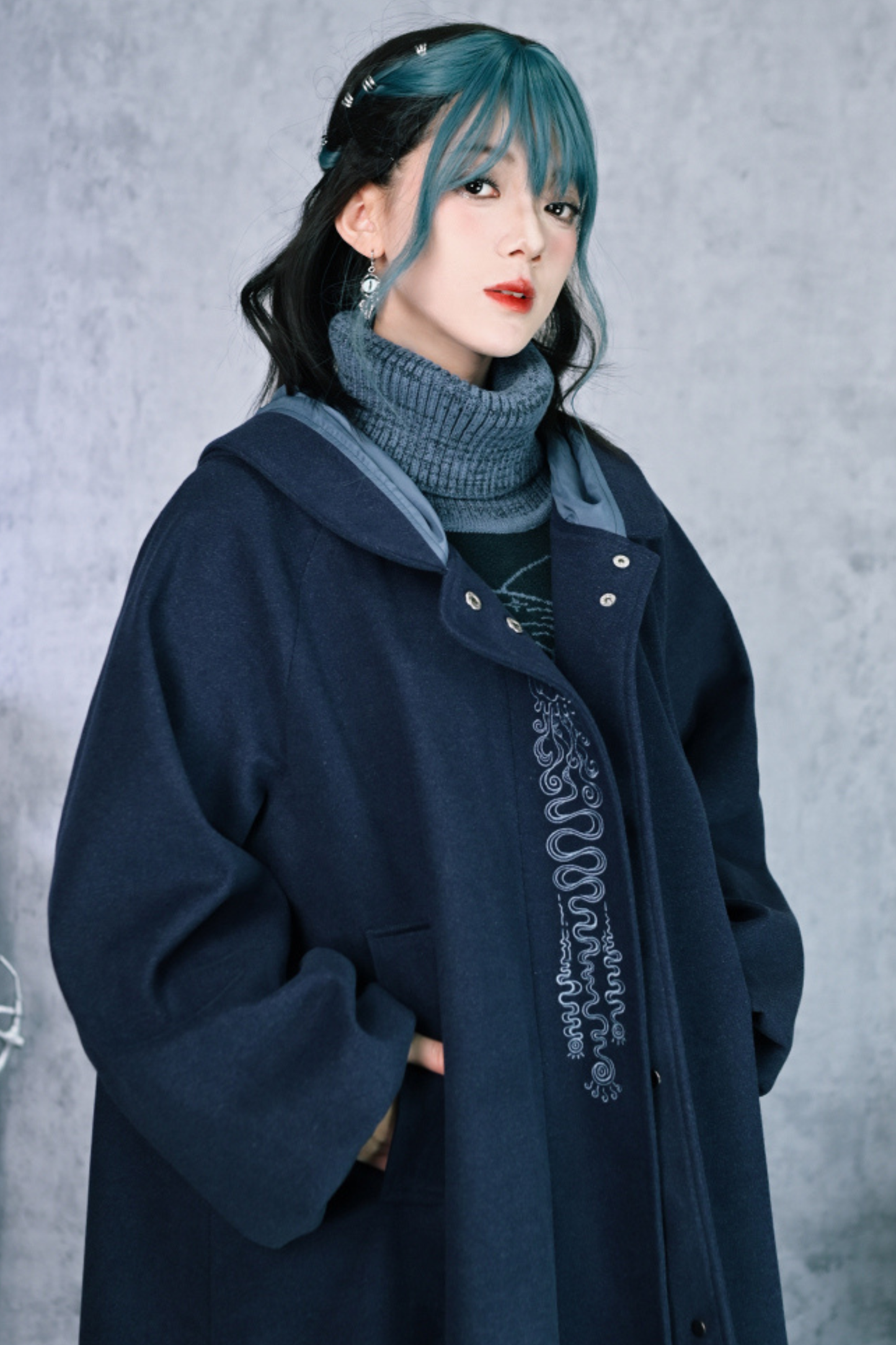 Retro Turtleneck Sweater