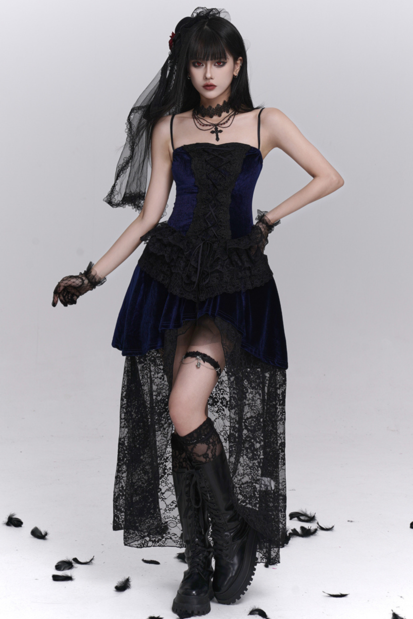 ゴーストガールキャミソールドレス＋ジャケット