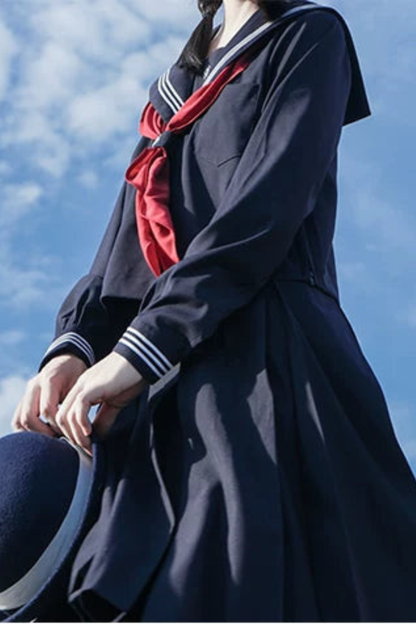 Matrosen-Oberteil + Plisseerock