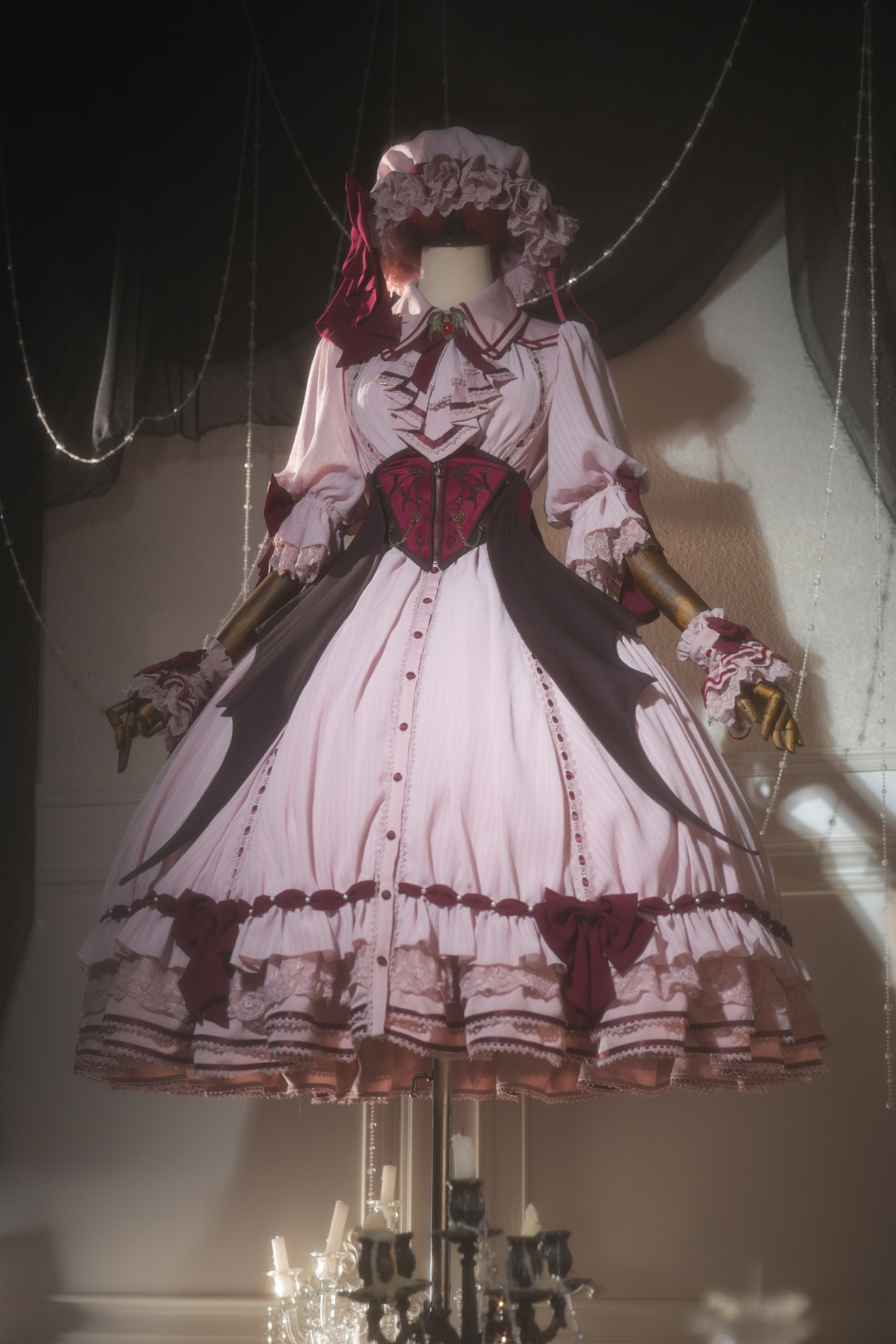 【2月26日予約締切】レミリアスカーレットコウモリウイングシリーズコルセットドレス