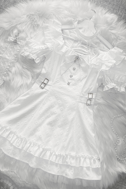 Source Monochrome Black Subculture Dress