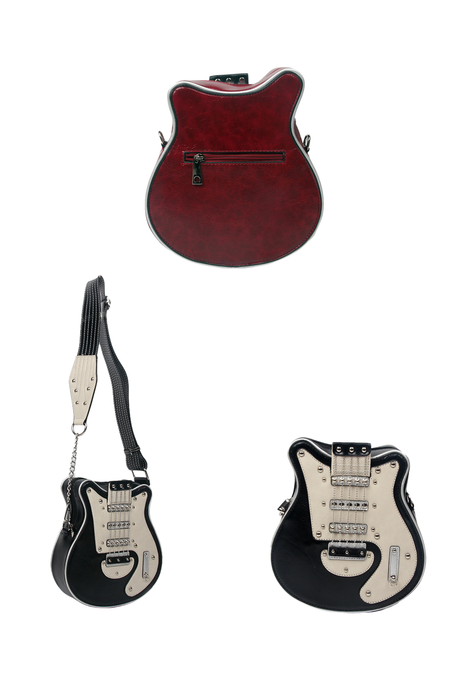 Rock Punk Guitar Crossbody Bag