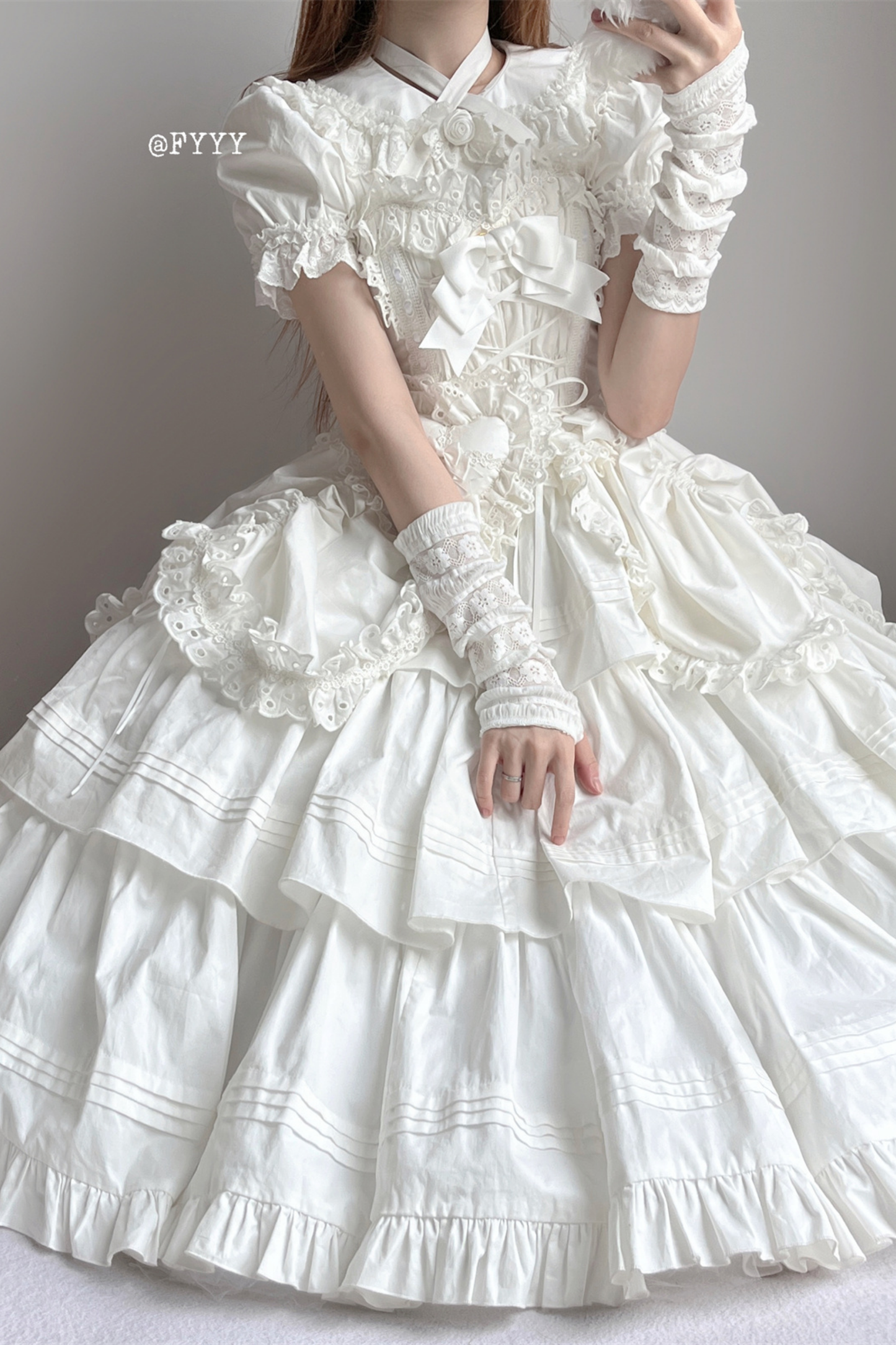 Lace Goth Subculture Dark Star Island Lolita Dress