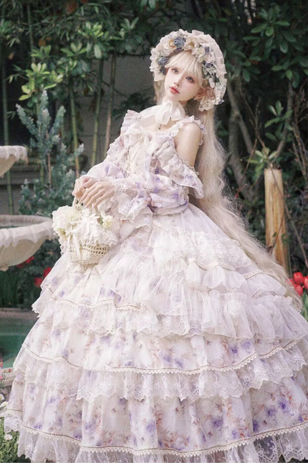 Gorgeous Flower Wedding Princess Dresses