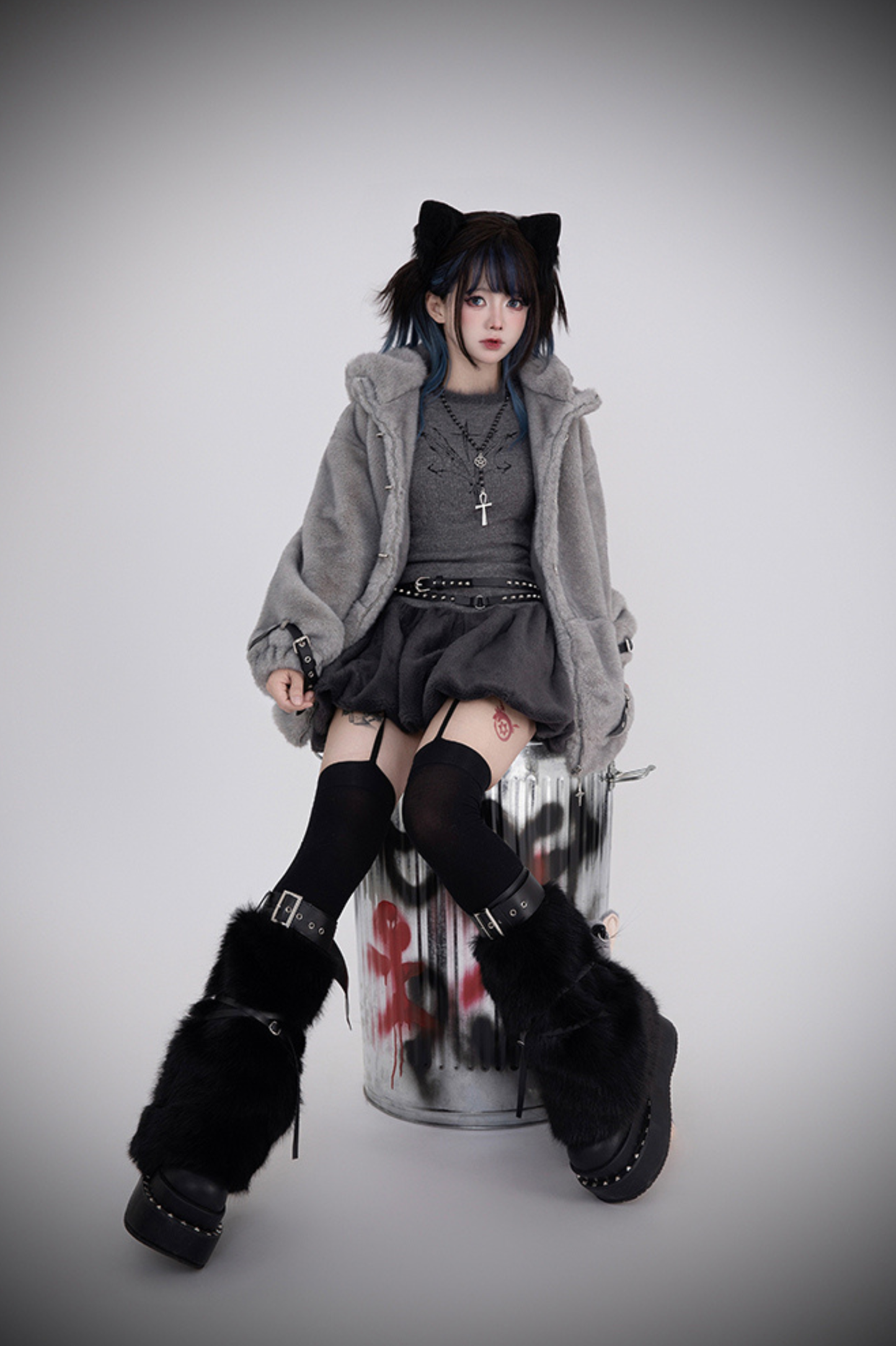 ラットマウススタースーパーキュートファーコート