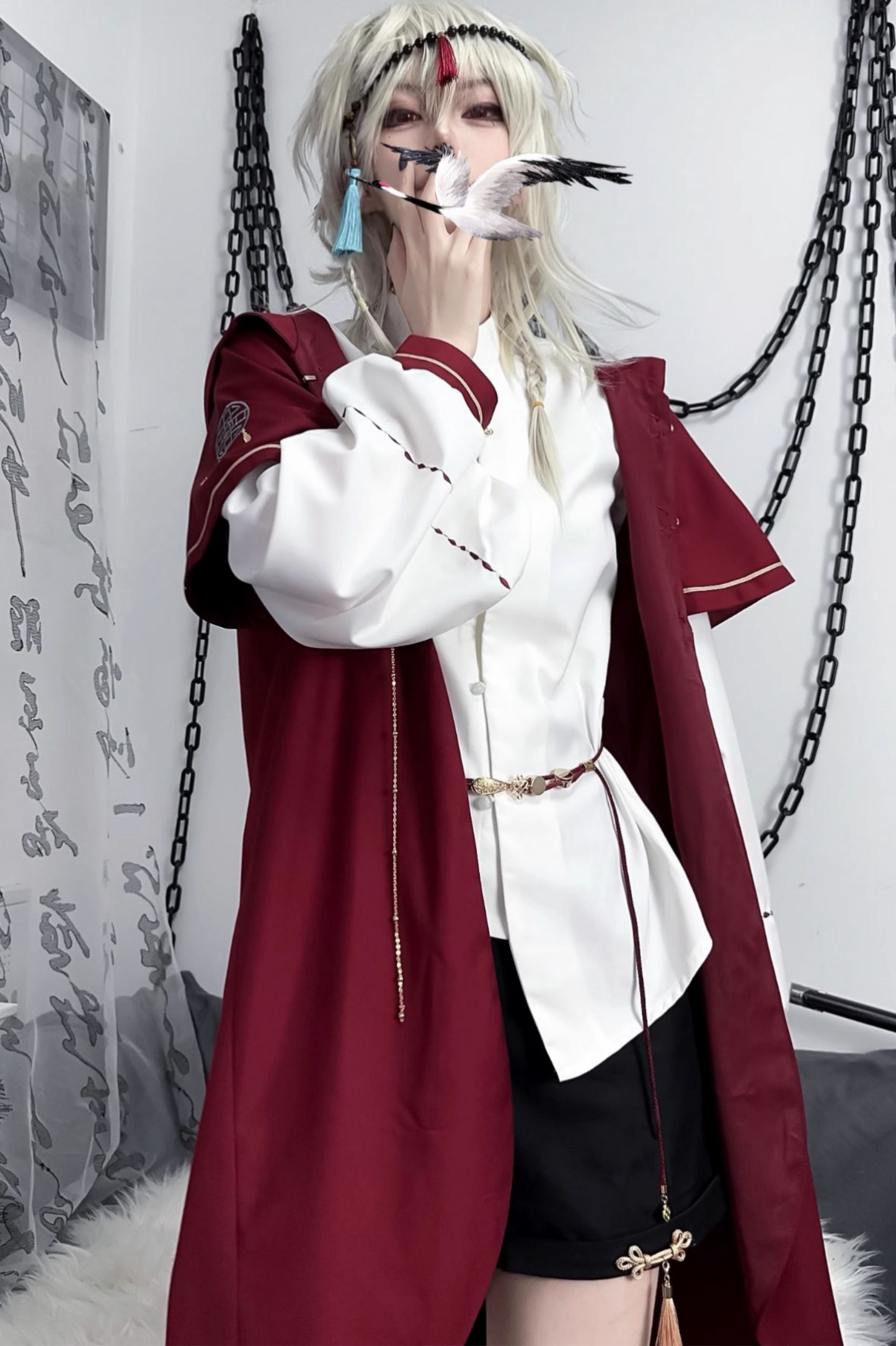 バニーフードプリンスアウター+シャツ+ショートパンツ