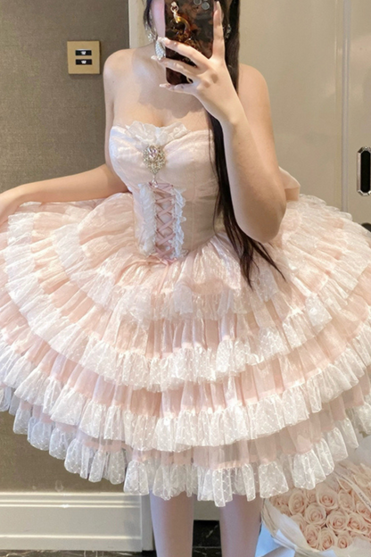 [Reservations] Romantic Frilled Lolita Dress