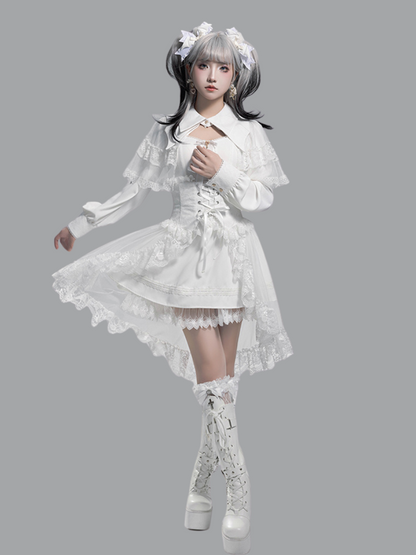 Vampire Princess SP Dress + Corset Tulle Lace Skirt