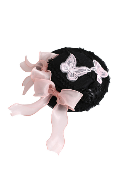 バタフライリボンシルクハット