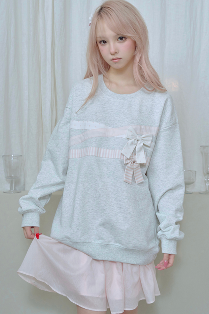 リボンプルオーバースウェット