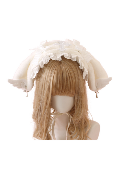 Subculture Angel Wings Lolita Bunny Headdress