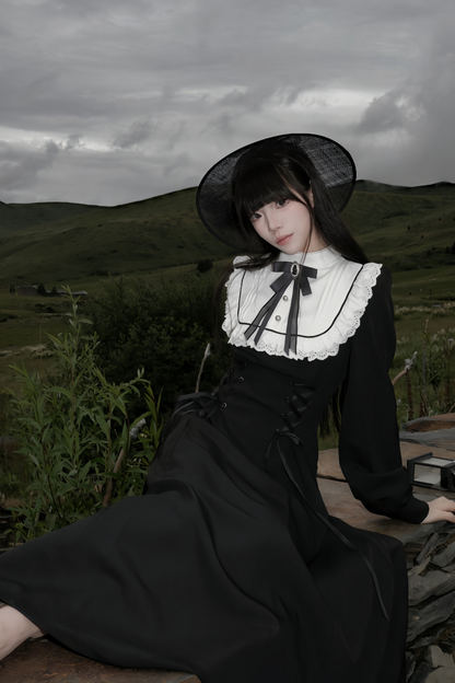 フランスレトロガールドレス