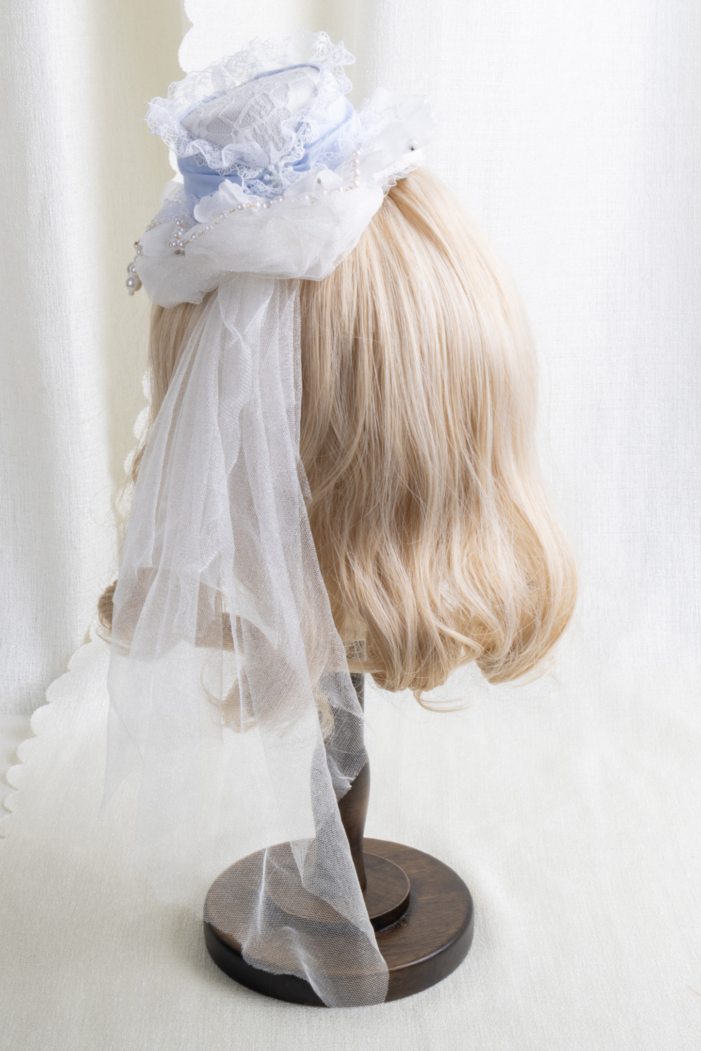 レースハットロリータクリップ