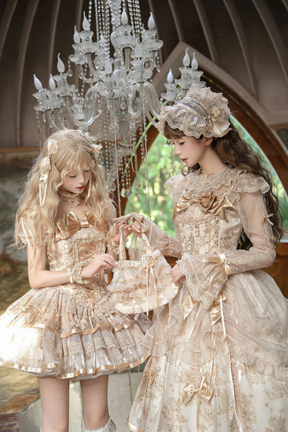 [Pre-order Deadline: April 3] Dream Lolita Hairband + Clip + Necklace + Choker + Sleeves + Corsage