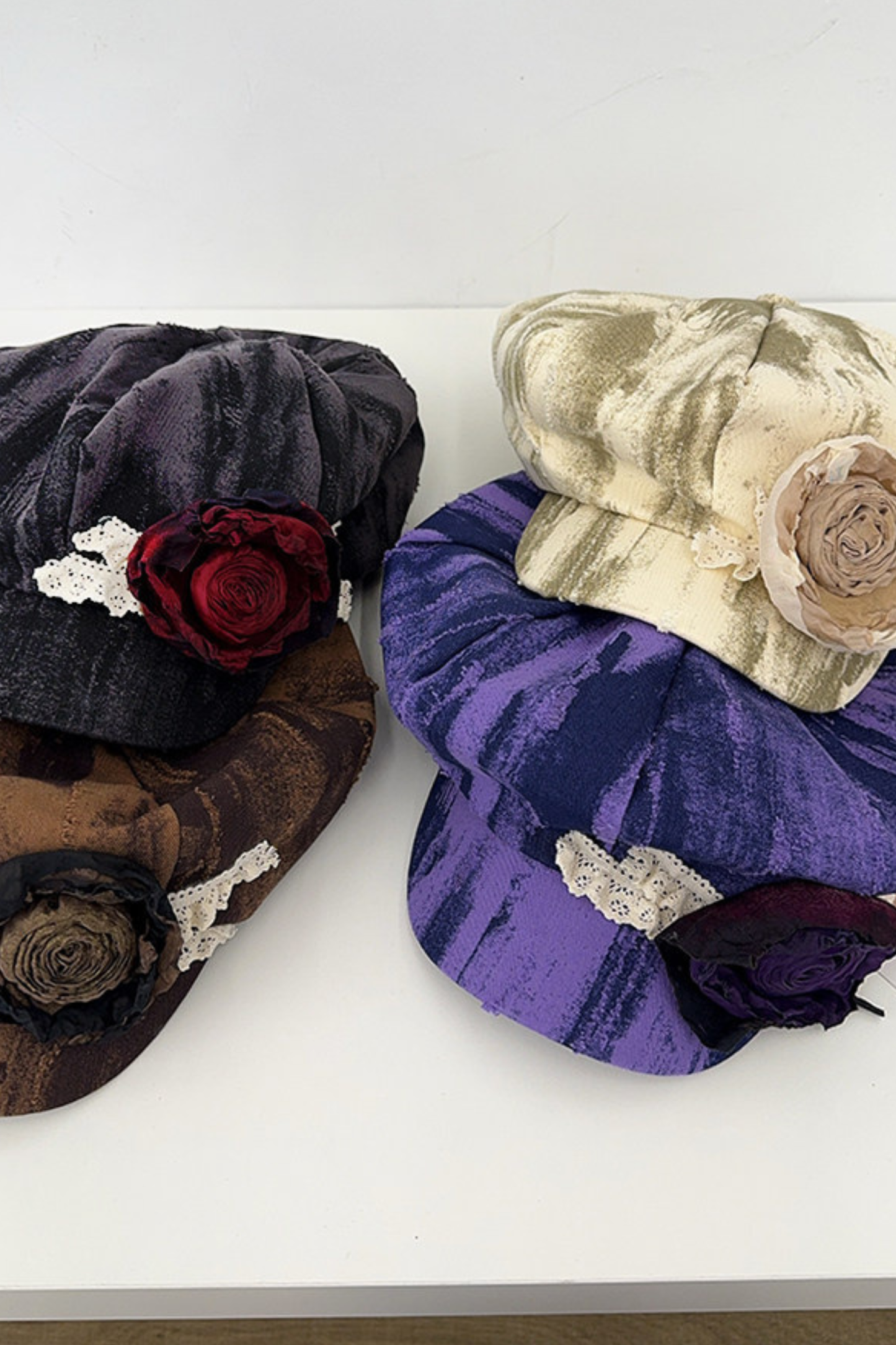 Wizard Rose Newsboy Cap
