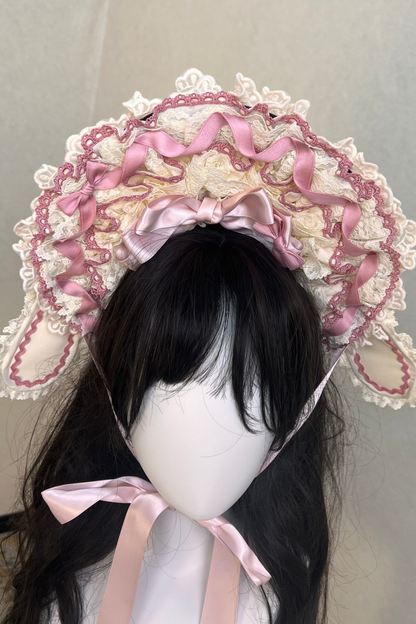 Magical Girl Lolita Dress + Bonnet + Pendant + Sleeves