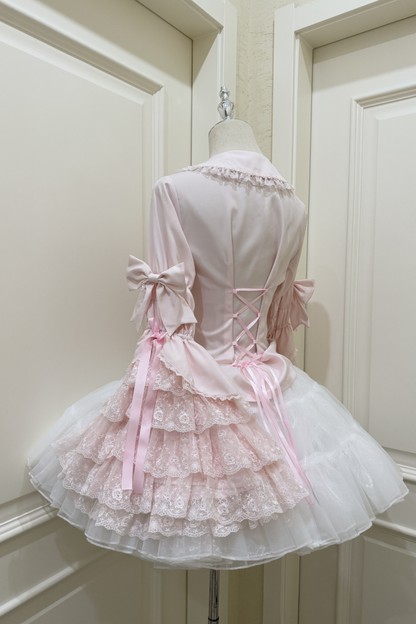 プリンセスリボンフリルスリーブシャツ