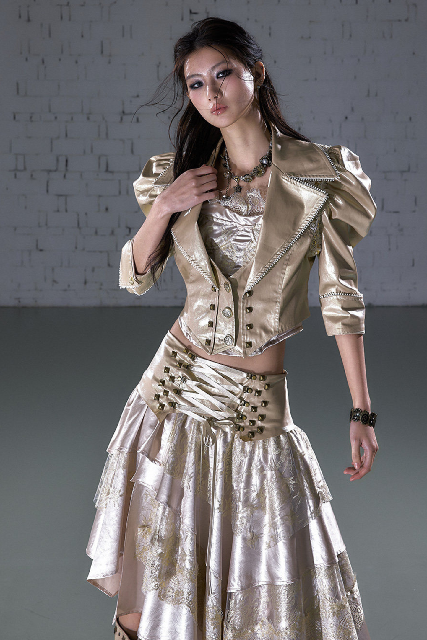 Punk-Night-Lederjacke