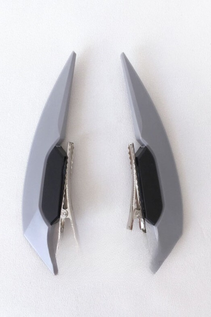 サイバーパンクマルチカラーヘアクリップ